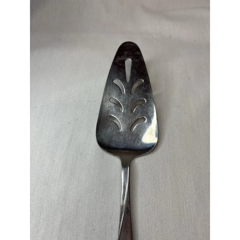 NSCO Stainless Steel Cake/Pie Slice Silver Floral Handle 10 in